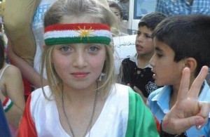 kurdish child blue eyes